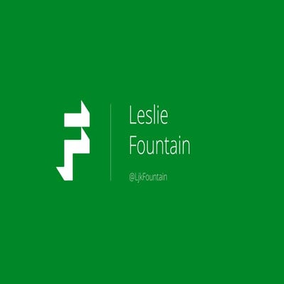 The State of Play in HCI - Leslie Fountain