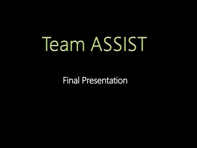 Hci final presentation