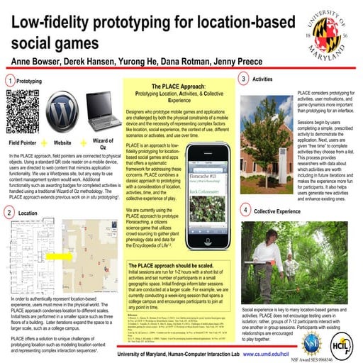 The PLACE approach (Prototyping Location Activities and Collective Experience)