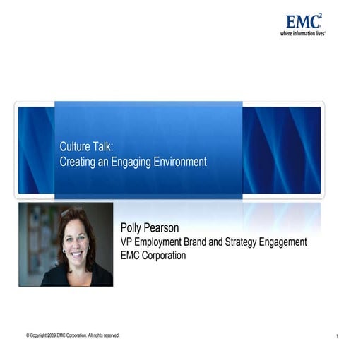 Culture Talk: Creating an Engaging Environment 