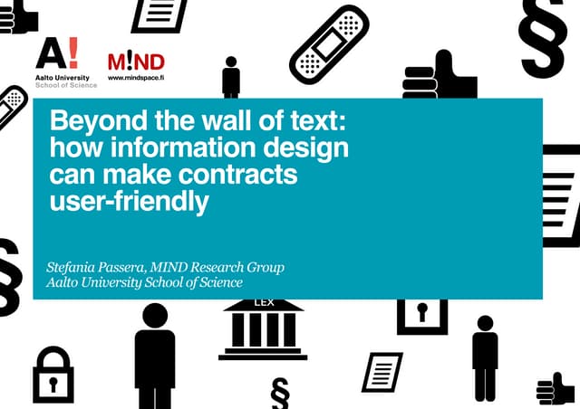 Beyond the wall of text: how inform...