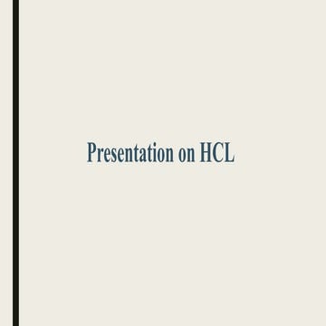 Hcl