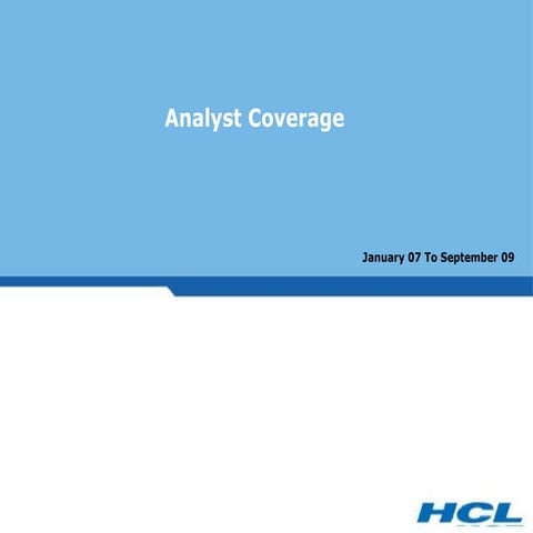  HCL Outlines Its Cloud Computing Achievements