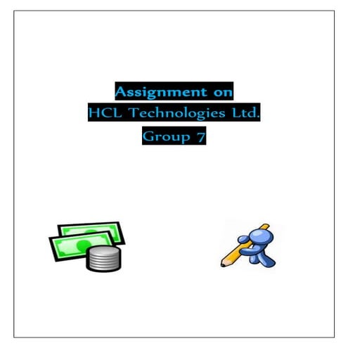 Hcl technologies, finance