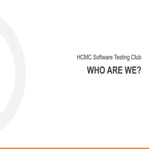 HCMC Software Testing Club