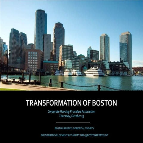 A Sampling of Downtown and South Boston Waterfronts