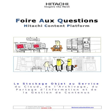 Foire Aux Questions sur Hitachi Content Platform