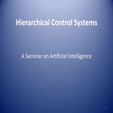 Hcs | PPTX | Robotics | Technology & Computing