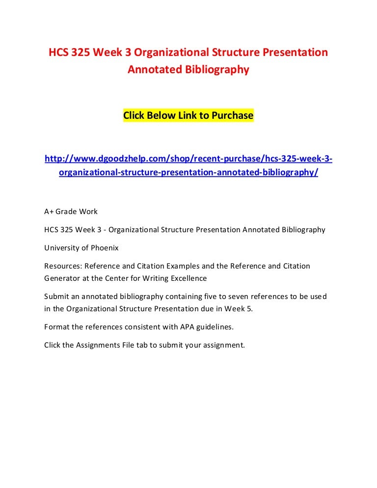 Structure presentation outline for hcs 325 07 picture