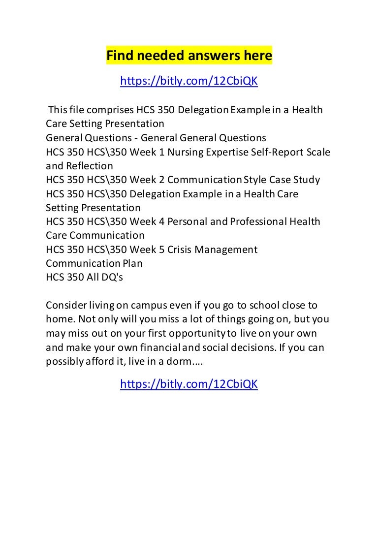 Hcs 350 delegation example in a health care setting presentation powerpoint 06 picture