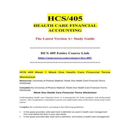 Acc 460 entire course | DOC
