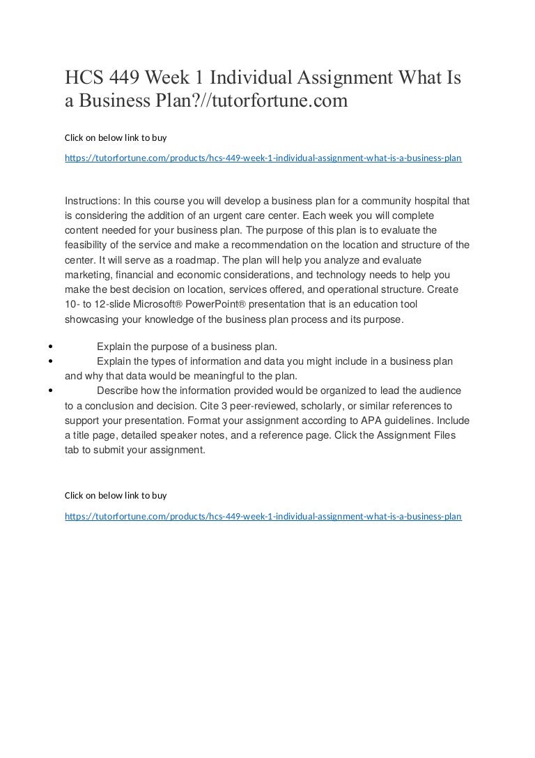 Benchmark assignment business plan presentation hcs 449 picture