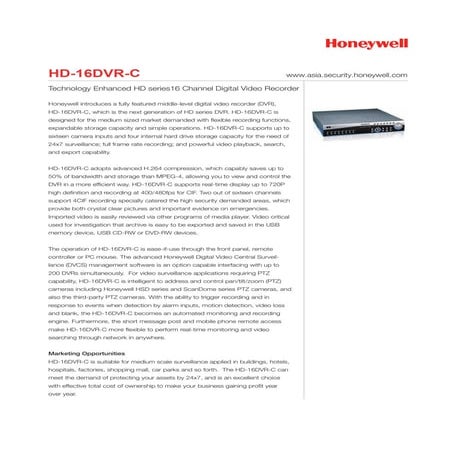 Hd 16 dvr-c-ds