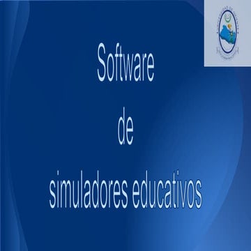 El software de simulacion educativo | DOCX