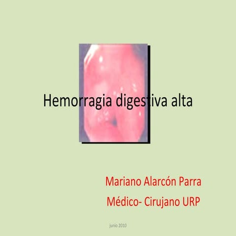 Hemorragia digestiva alta