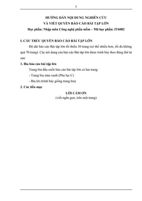 Hướng dẫn trình bày báo cáo đề tài, báo cáo nhóm | PDF