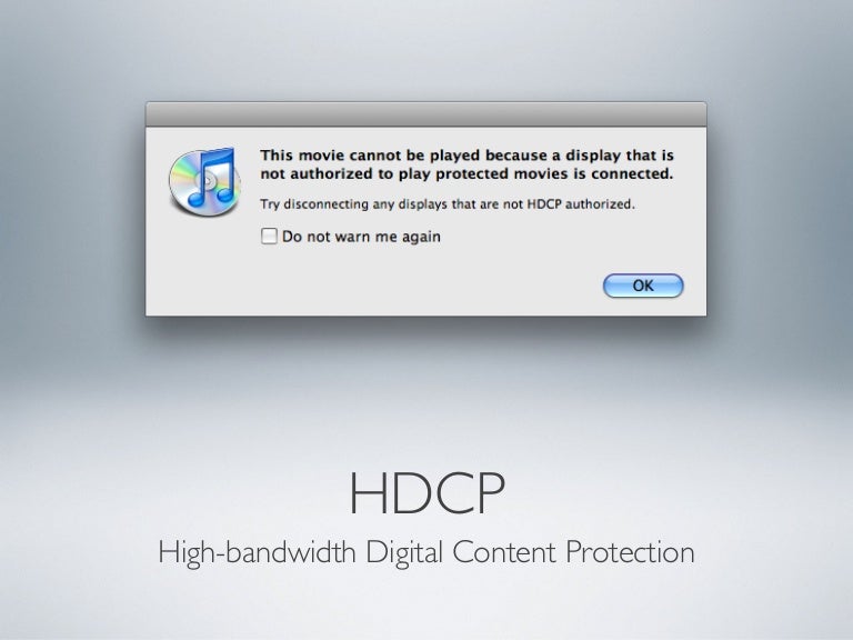 HDCP