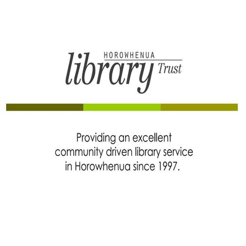 Cost effectiveness of Open Source development for Horowhenua Library Trust.