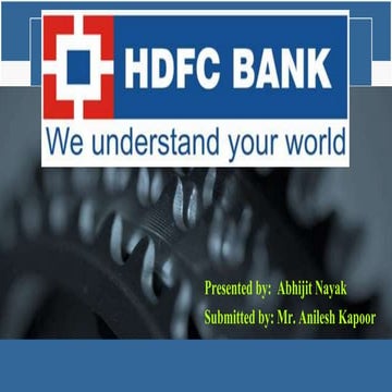 Hdfc presentation
