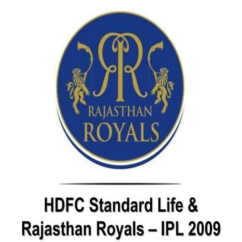 HDFC Standard Life in IPL 2 - 2009 | PDF