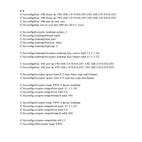 Hd lab vpn ipsec site   to - site