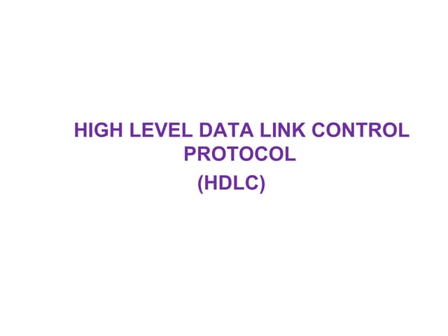HDLC