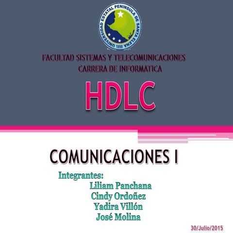 Hdlc-CONTROL DE ENLACE DE DATOS DE ALTO NIVEL | PDF