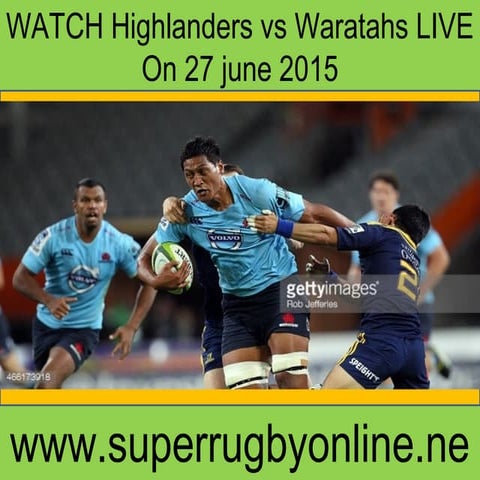 Hd link nsw waratahs vs highlanders