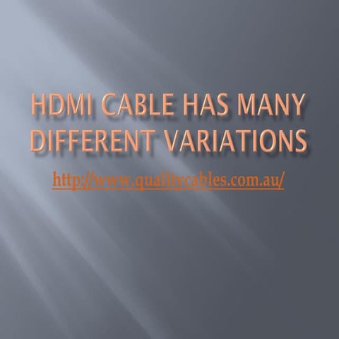 Hdmi | PPT