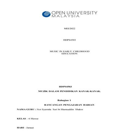 HDPS 4503 assignment.doc