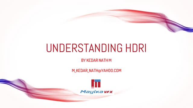 Understnading HDRI for VFX Lighting