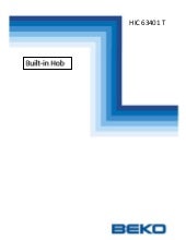 Hướng Dẫn Sử Dụng Bếp Beko hic63401...