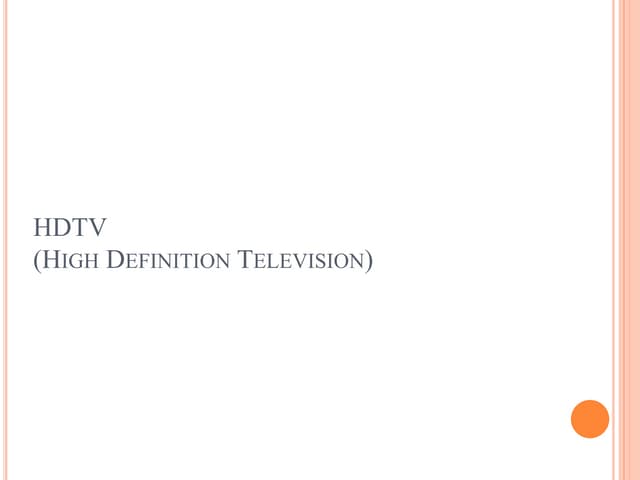 Hd tv