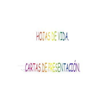 Hojas de vida Mandala S.A 