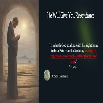Repentance Lesson Four | PPTX