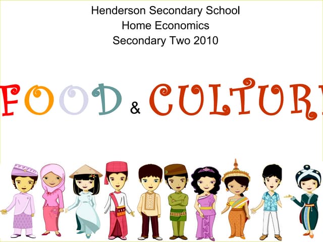 Food cultures around the world and different cuisines