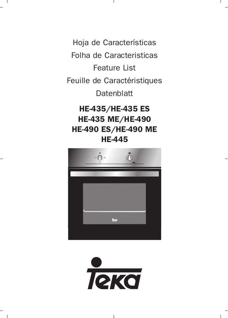 Horno Teka HE 435 ME
