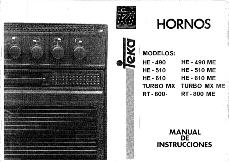 Horno Teka HE 490 ME