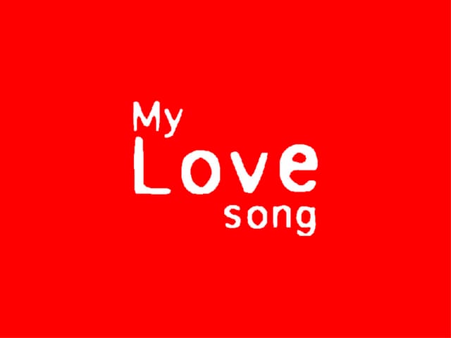 Head Over Heals - My Love Song