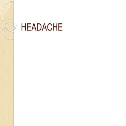 Headache