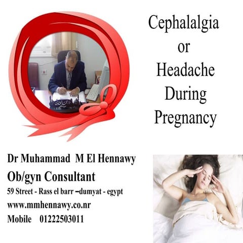 Headache during pregnancy | PPT