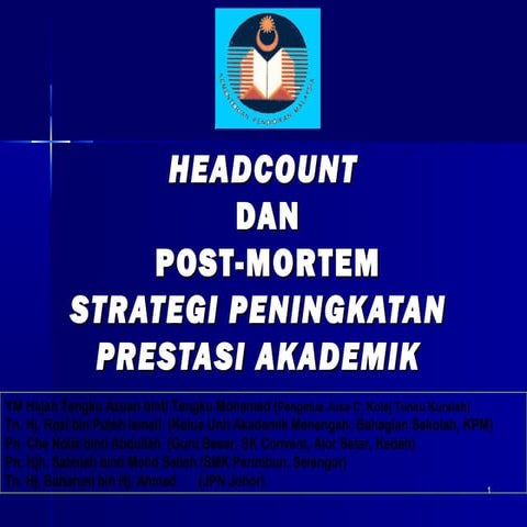 Asas-Asas Memahami Headcount 