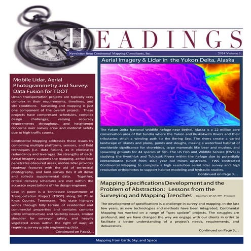 Headings - 2014 issue 1