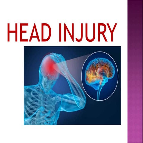 Head injury med surg presentation