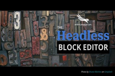 The Headless Block Editor