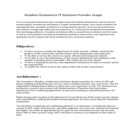 Mobile Technology Partner | xLogia