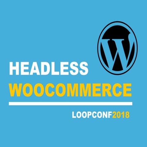 Headless woocommerce