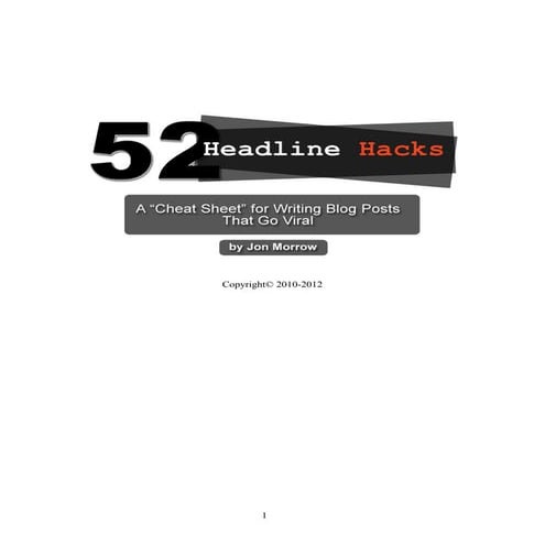 Headline hacks 03-10-2012
