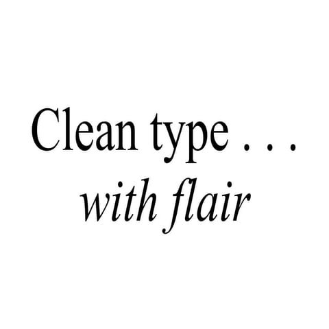 Headline writing and design