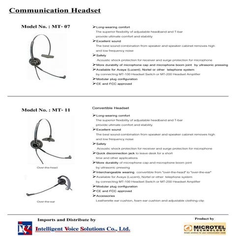 Headset shared by voip.com.vn